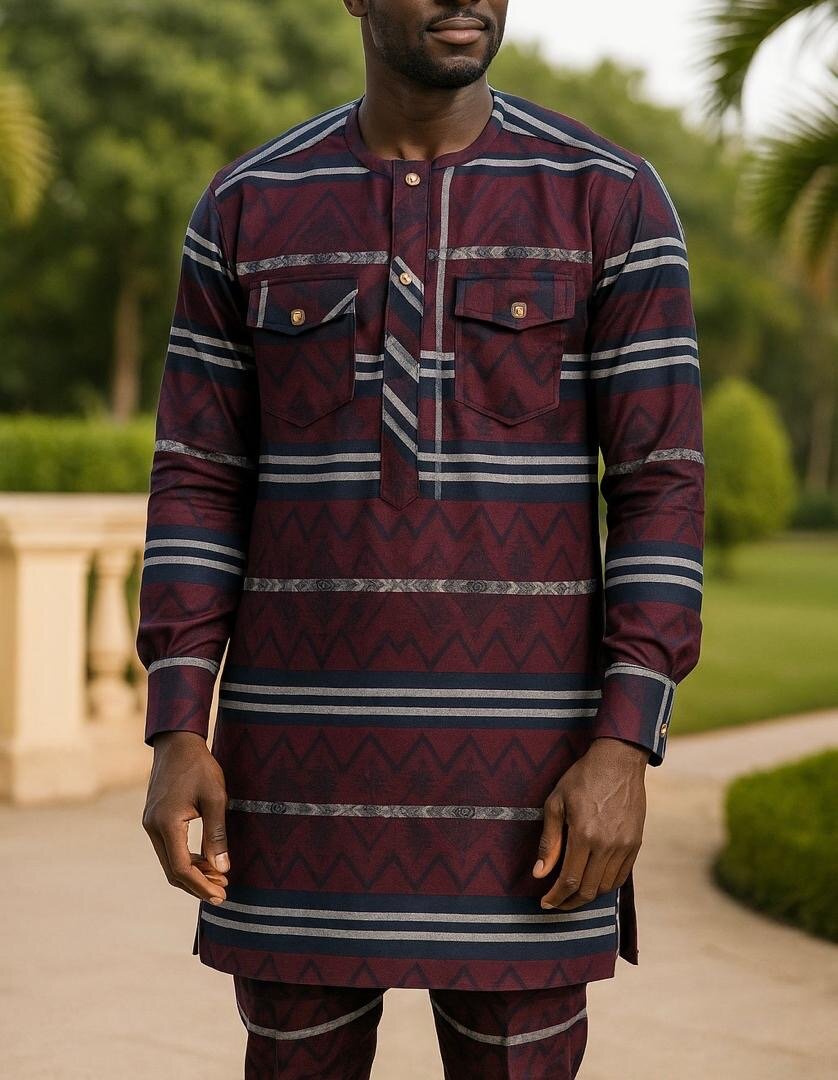 Boubou Africain Élégant