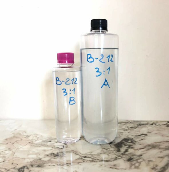 1kg Résine Époxy Crystal B-212