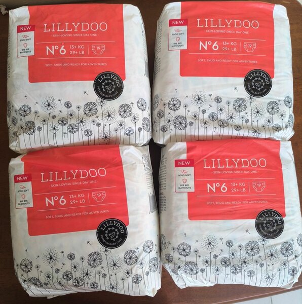 76 Couches LILLYDOO Taille 6,