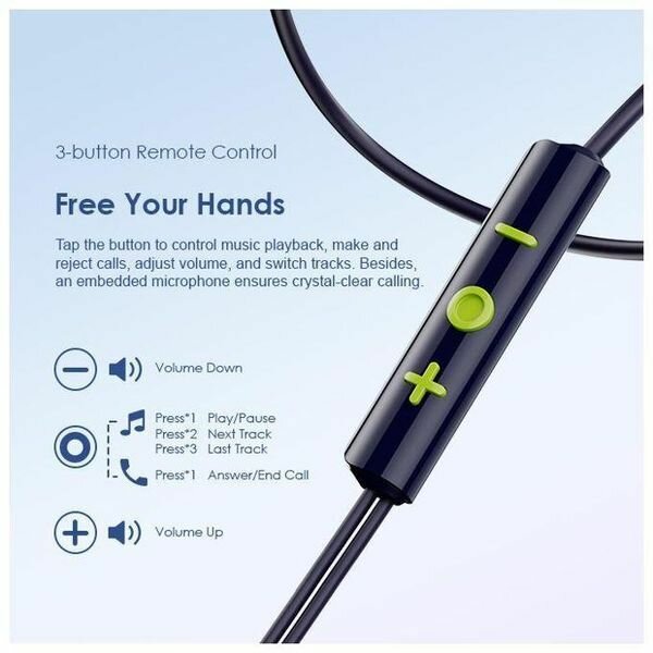 Écouteurs USB-C avec télécommande