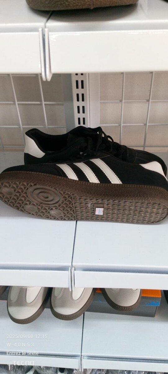 Baskets noires confortables