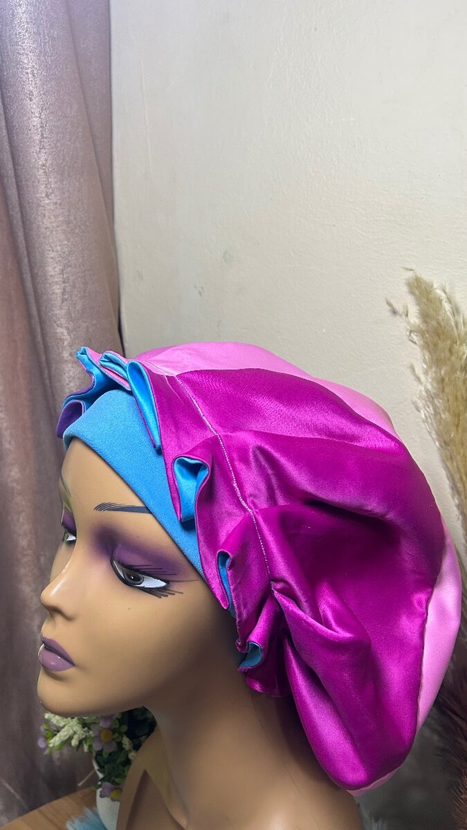 3in1 multicolored bonnet