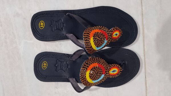 Sandales Africaines Perles