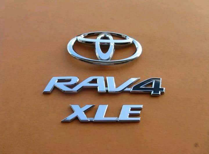 Emblem Logo Badge For Toyota Rav4 XLE