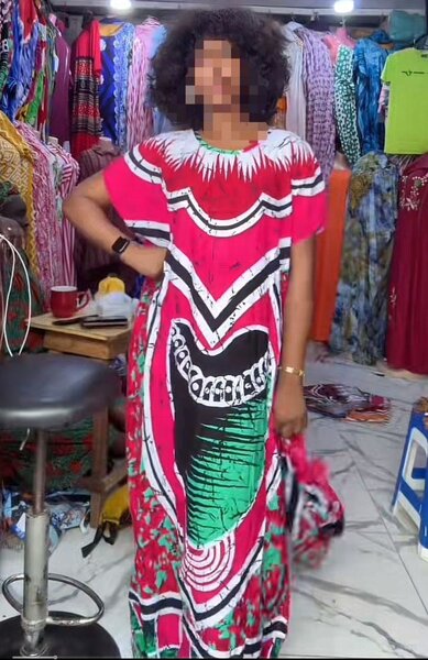Boubou en coton
