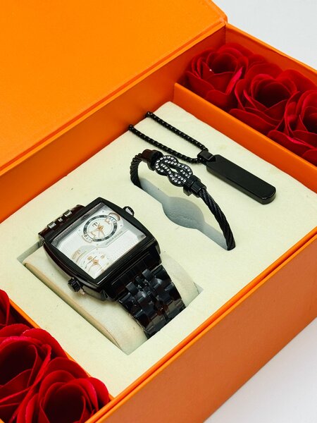 Luxury Watch and Jewelry Gift Set
