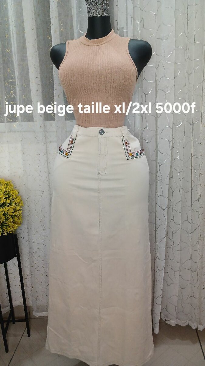 Jupe jeans