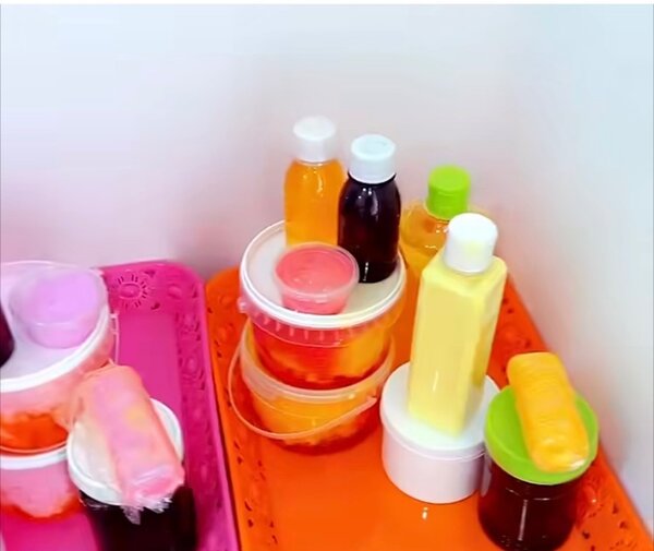 Savons artisanaux colorés