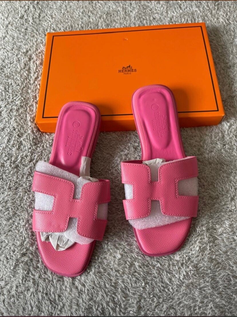 Hermes slippers