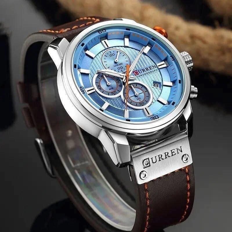 Montre Homme Chronographe Élégante