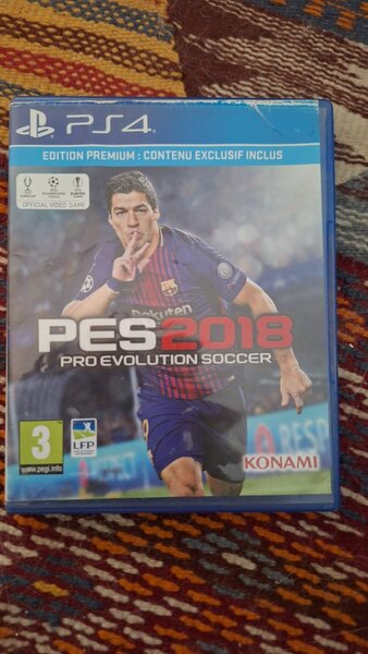 PES 2018 pro évolution soccer ps4