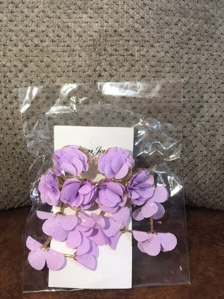 Boucles d'Oreilles Fleuries Élégantes