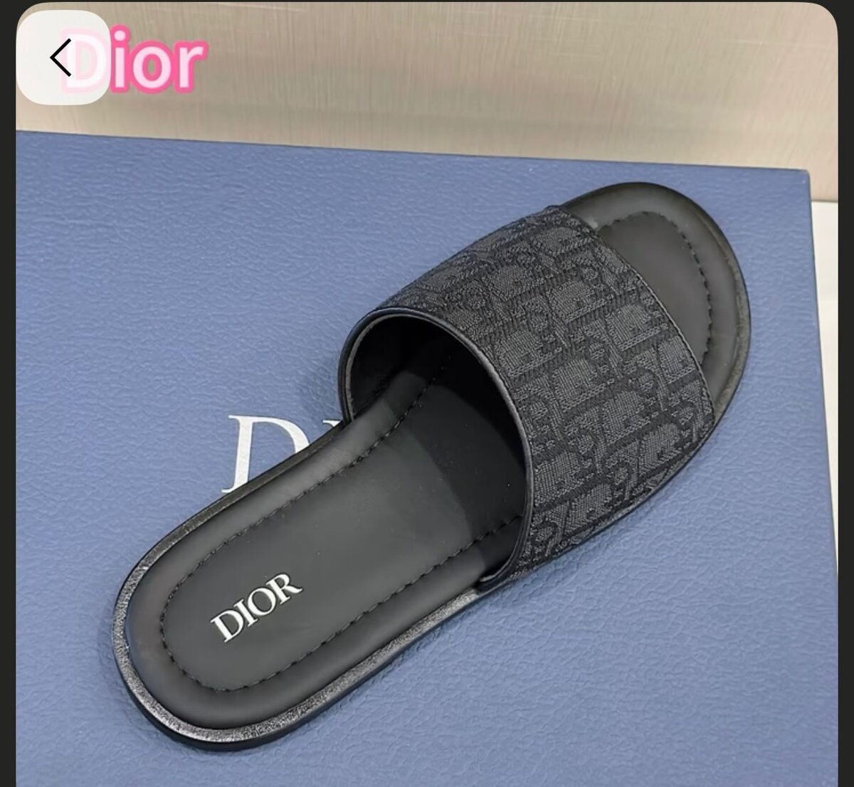 Sandales Dior Homme Élite