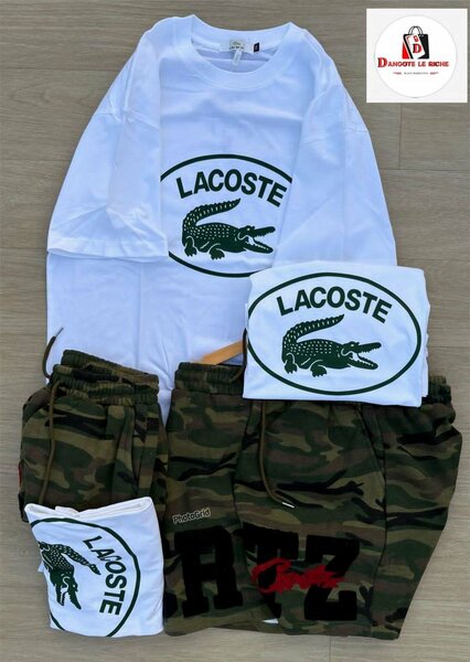 Ensemble T-shirt et Short Lacoste