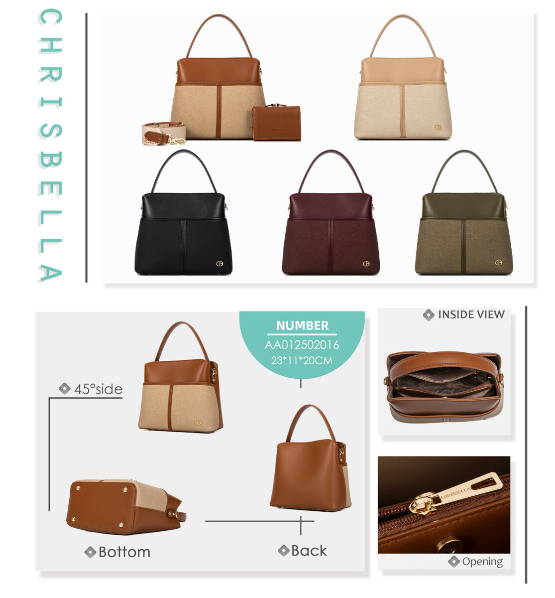 Sac à main élégant Chrisbella