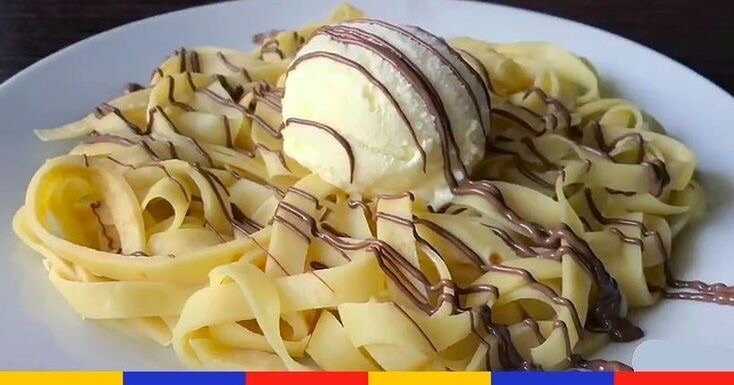 Crêpes Fettuccine au chocolat