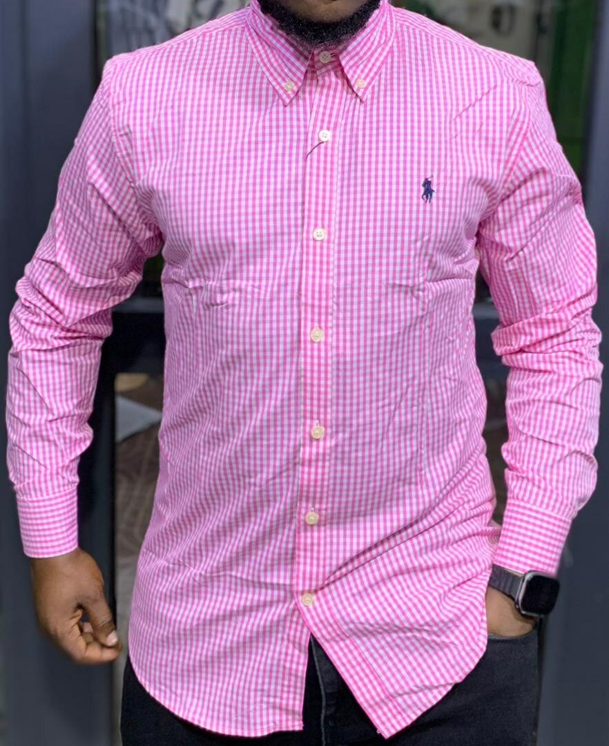 Chemise homme à carreaux élégante