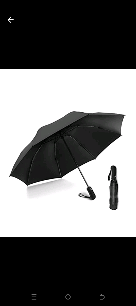 Foldable umbrellas