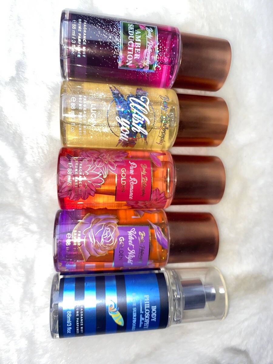 Lot de Brumes Corporelles Parfumées