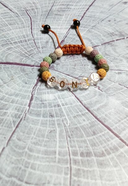 Bracelet pers. avec votre nom