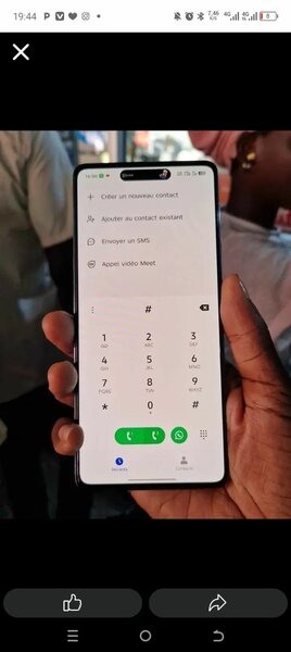 Smartphone Android moderne