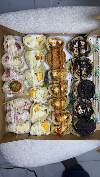 Assortiment de Crêpes sushis