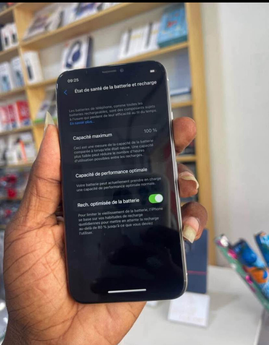 iPhone X 64GB Argent Débloqué
