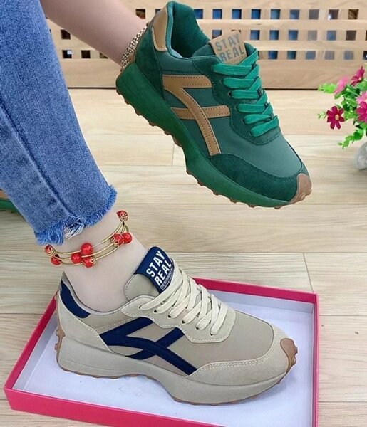 Baskets confort "Stay Real"