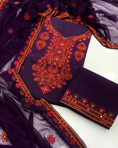 3pc unstich ladies suits