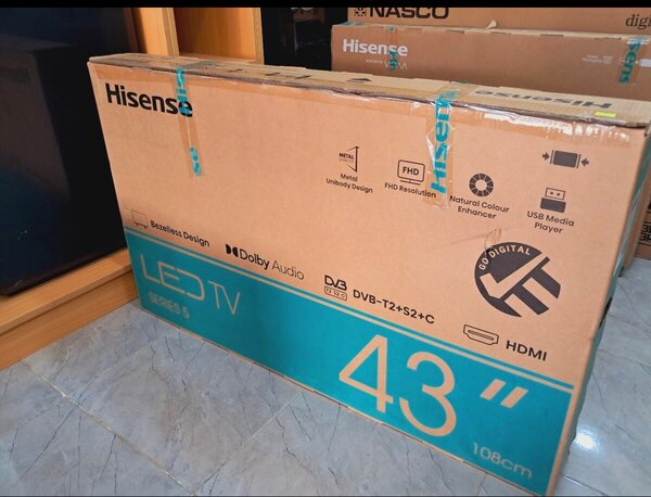Hisense 43inches smart television