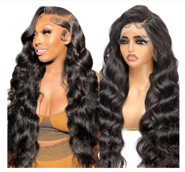 Perruque Ondulée en Dentelle