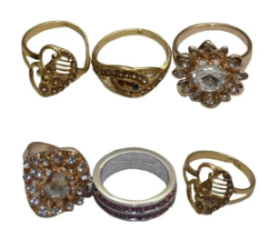 Pack Of 10 ---Ladies Ring