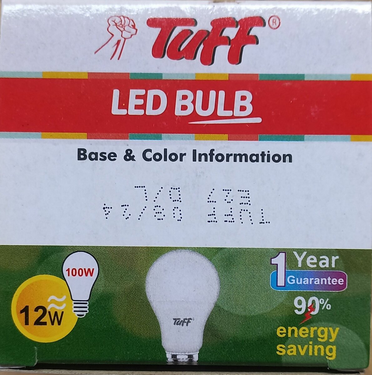 Tuff led bulb 12w