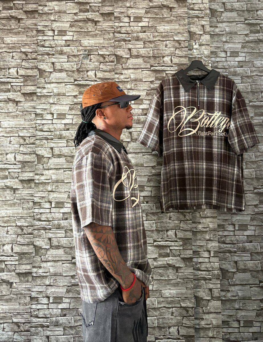 Chemise Homme à Carreaux Bottega