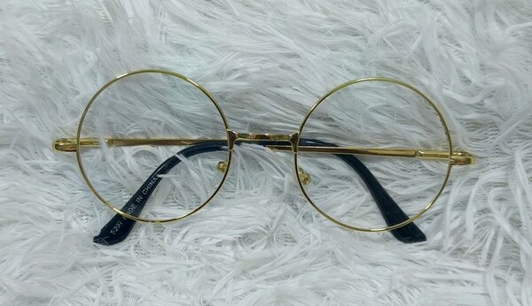 Lunettes rondes dorées