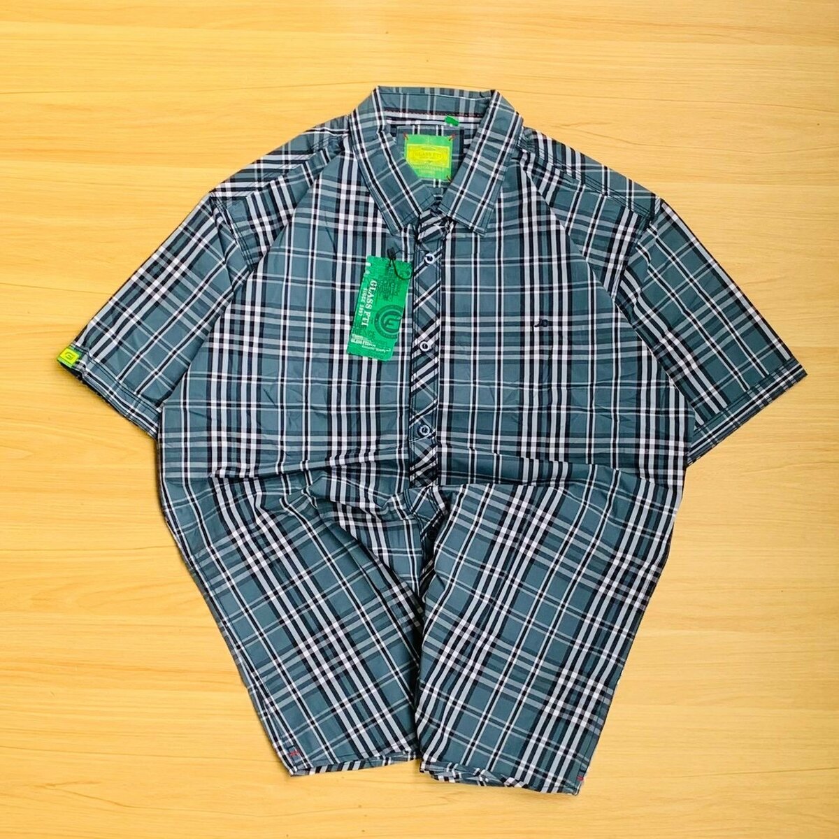 Store button shirt