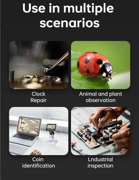 Microscope numérique 4.3" HD