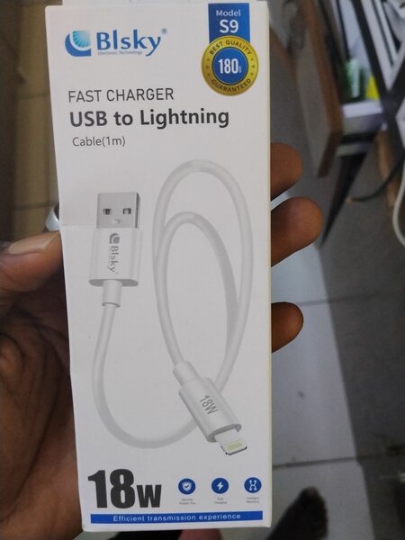 18W USB to Lightning Charger