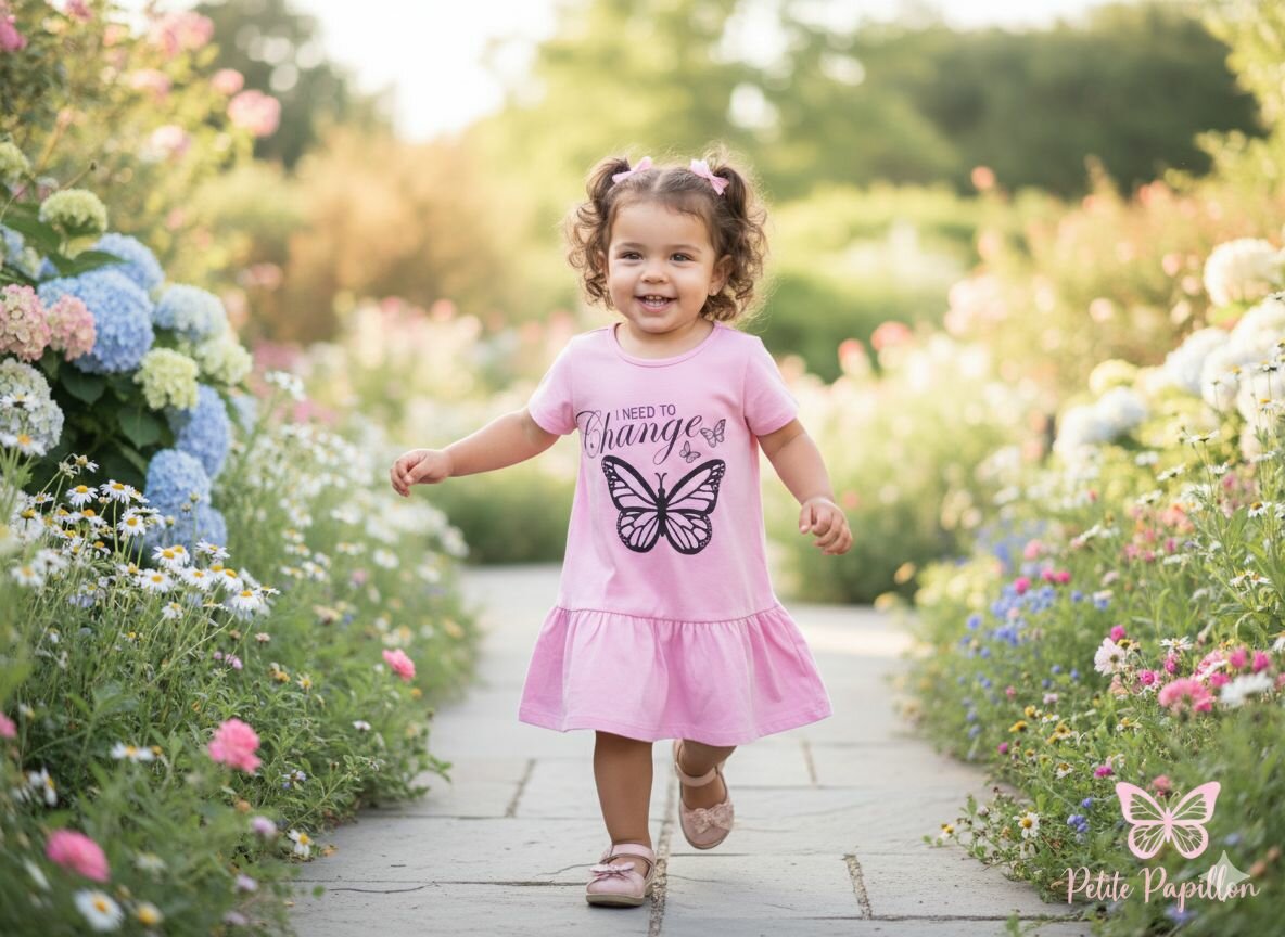 Robe shein petite fille