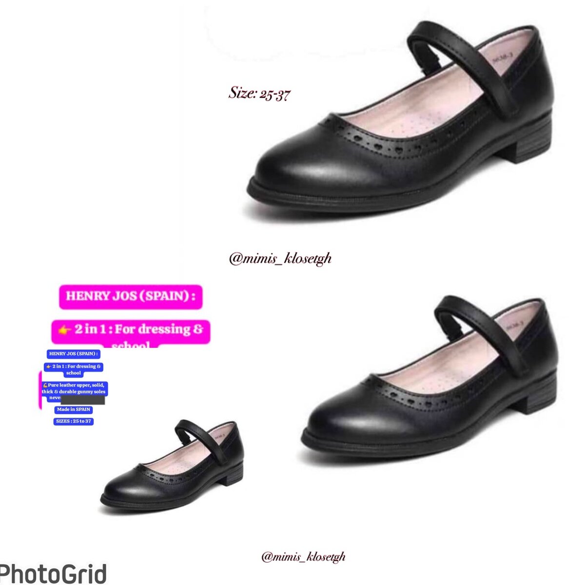 Mimis Girls Shoes for School & Dressing 2