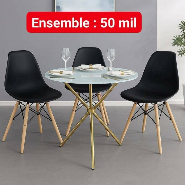 Ensemble Table et Chaises Design