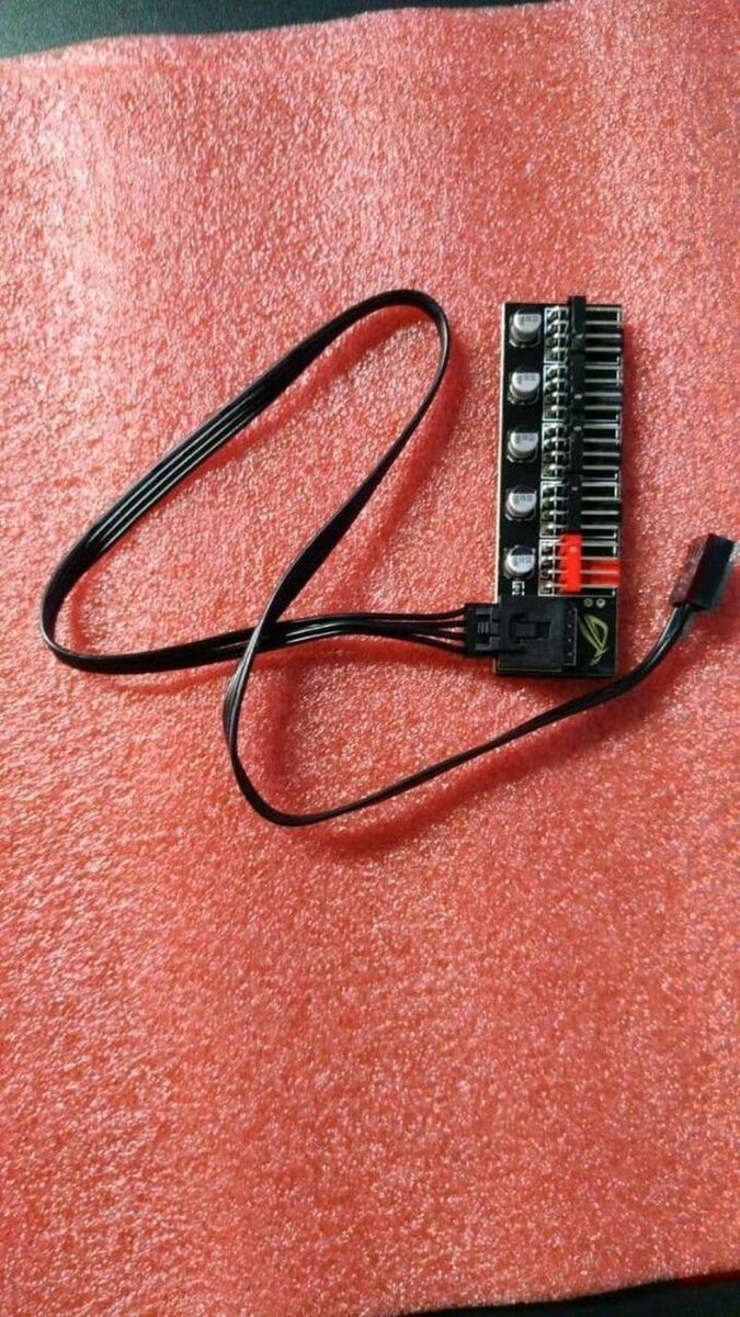 5-портовый разветвитель 4-pin для Кулеров Fan, Cpu