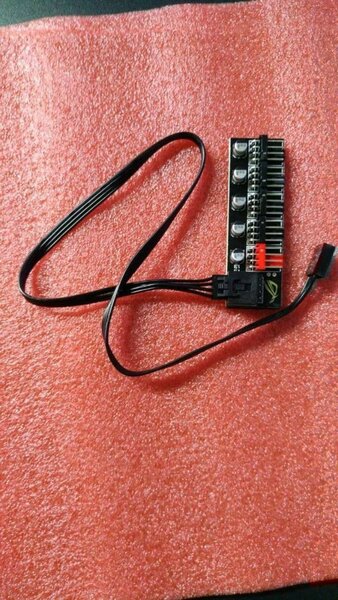5-портовый разветвитель 4-pin для Кулеров Fan, Cpu