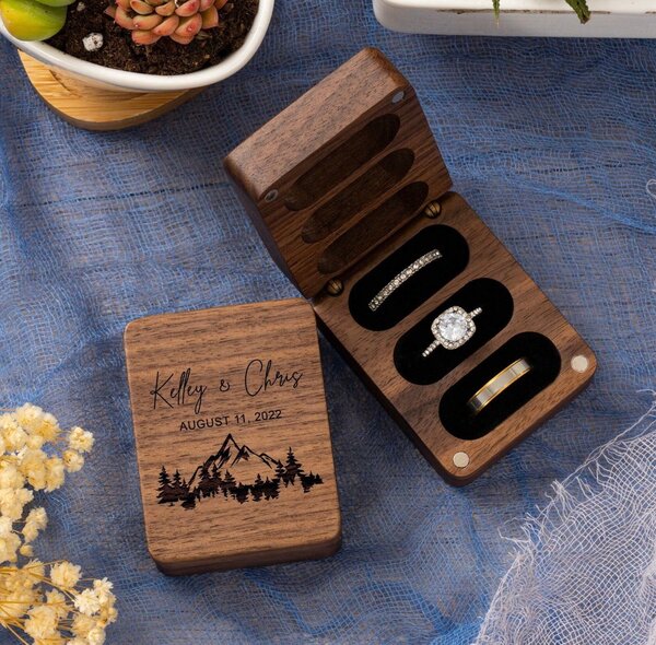 Customized ring cases with your Name️️