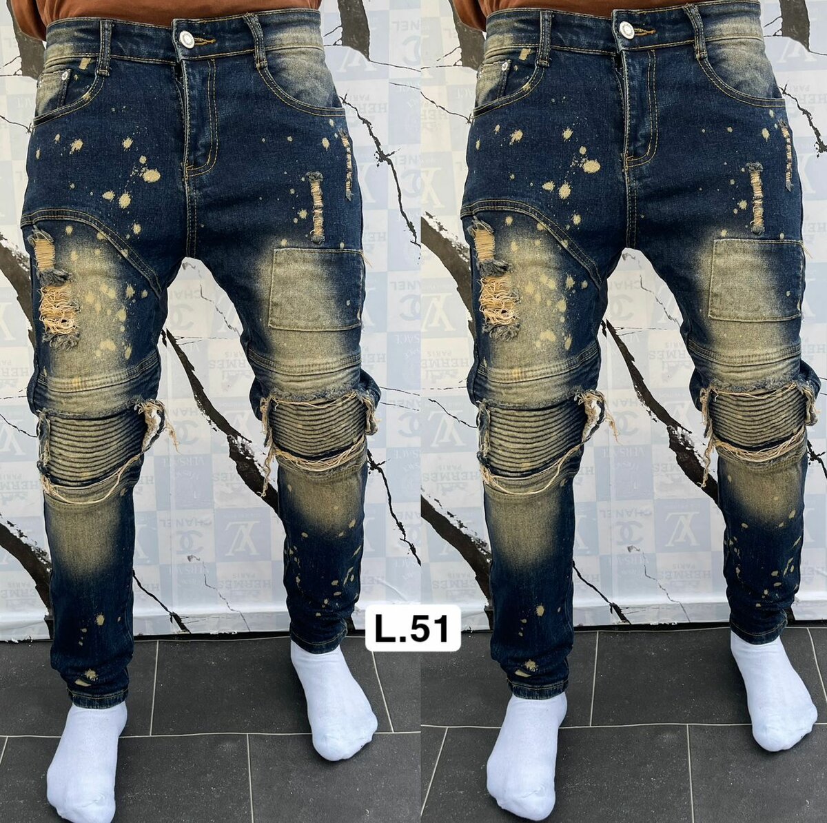 Jean déchiré tendance