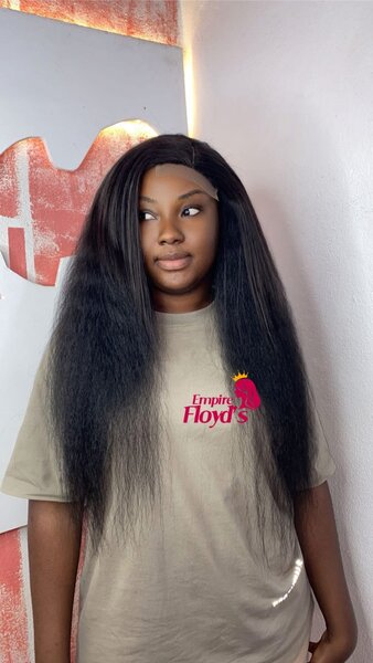 Perruque longue lisse