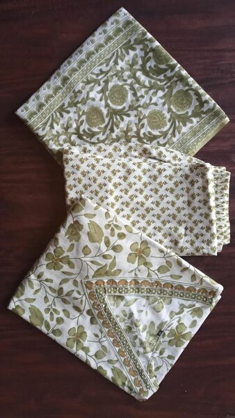 Cotton 3 Peace Suit