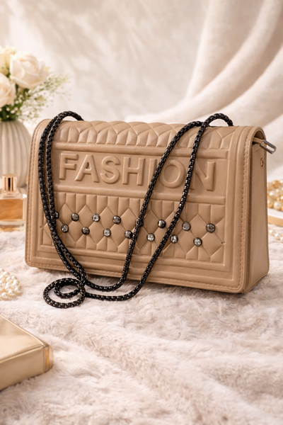 Sac Bandoulière Chic Béton