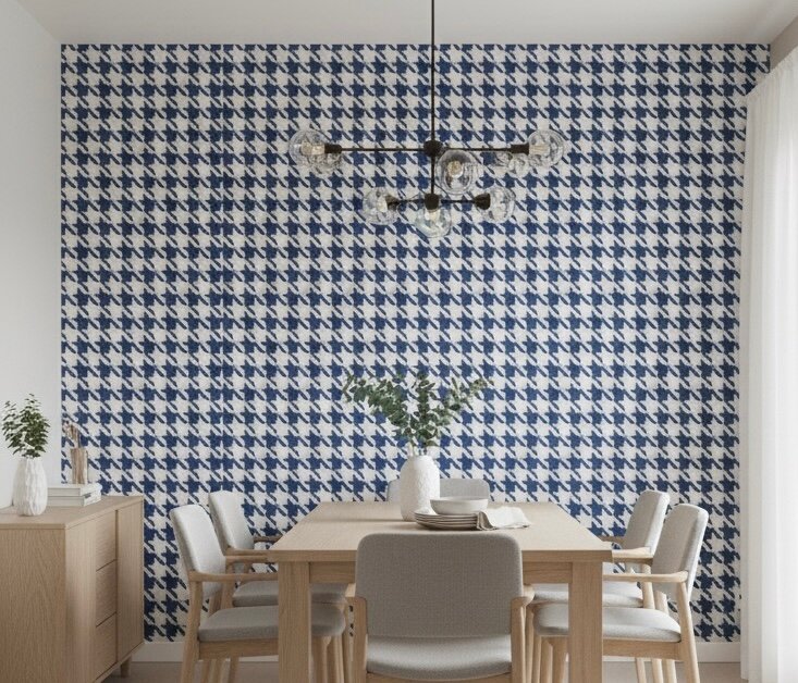 Papier peint géométrique moderne