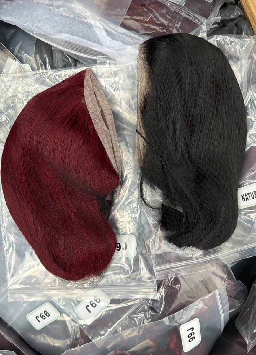 Perruques Synthétiques Colorées